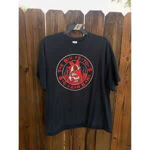 Vtg Y2K The Rev Peytons Big Damn Band Black Graphic Cotton T-Shirt - Size 2XL